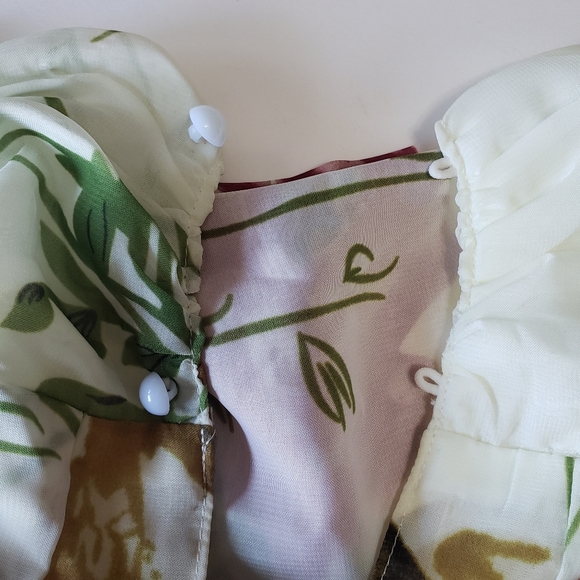 Floral mini dress size L - Picture 11 of 11